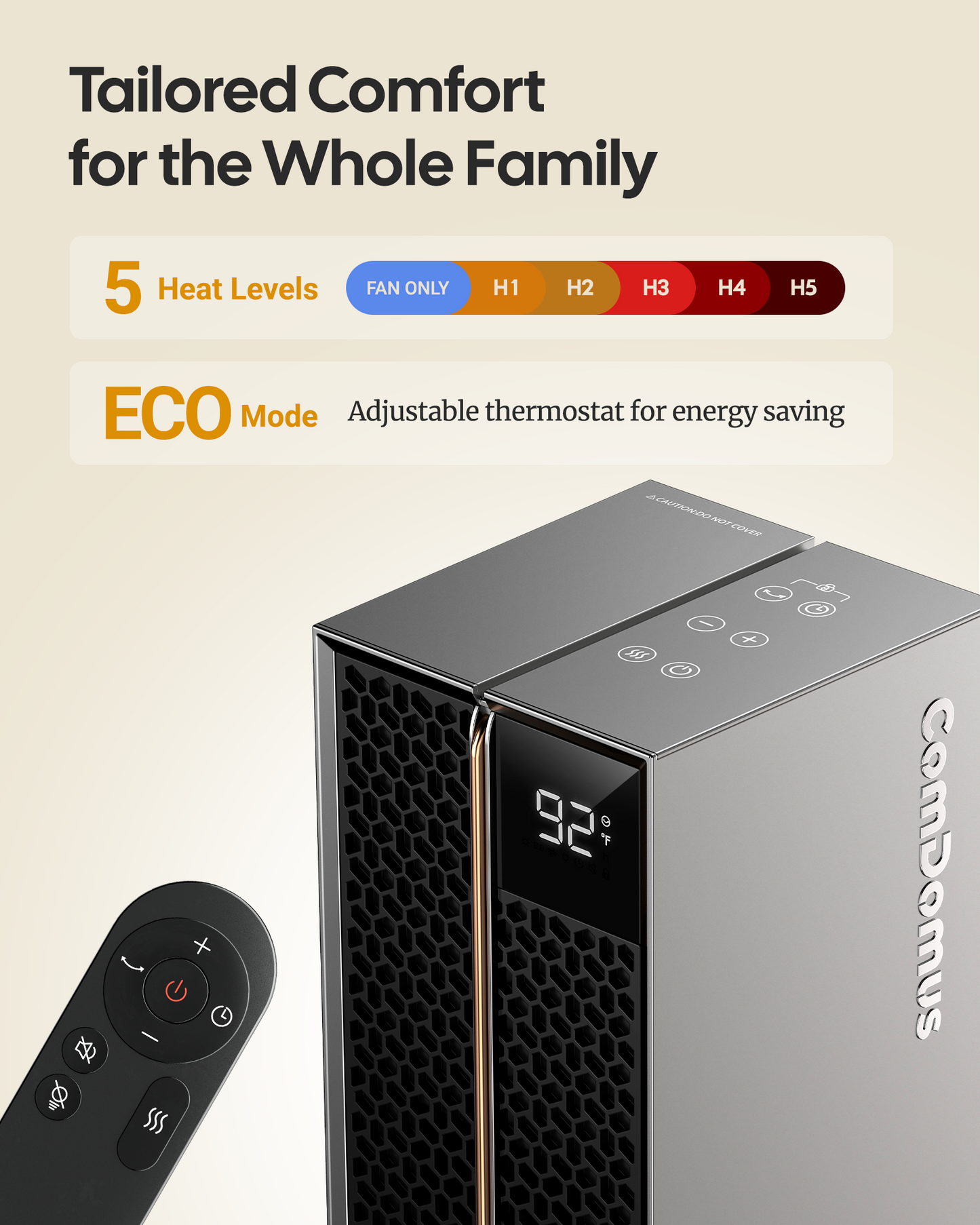 Martis Pro 32'' Tower Heater