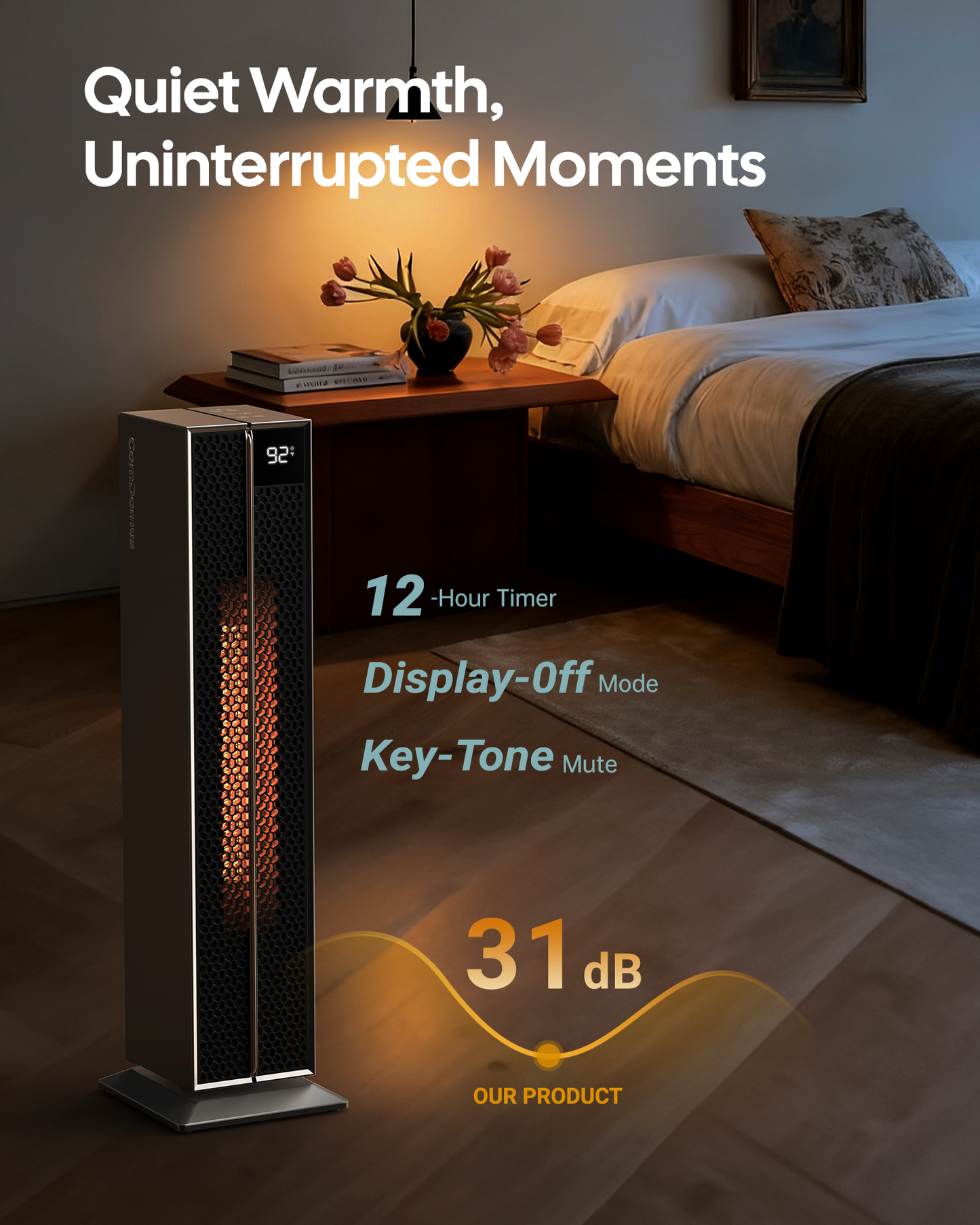 Martis Pro 32'' Tower Heater